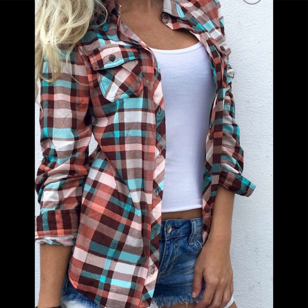 Bella D Plaid Shirt